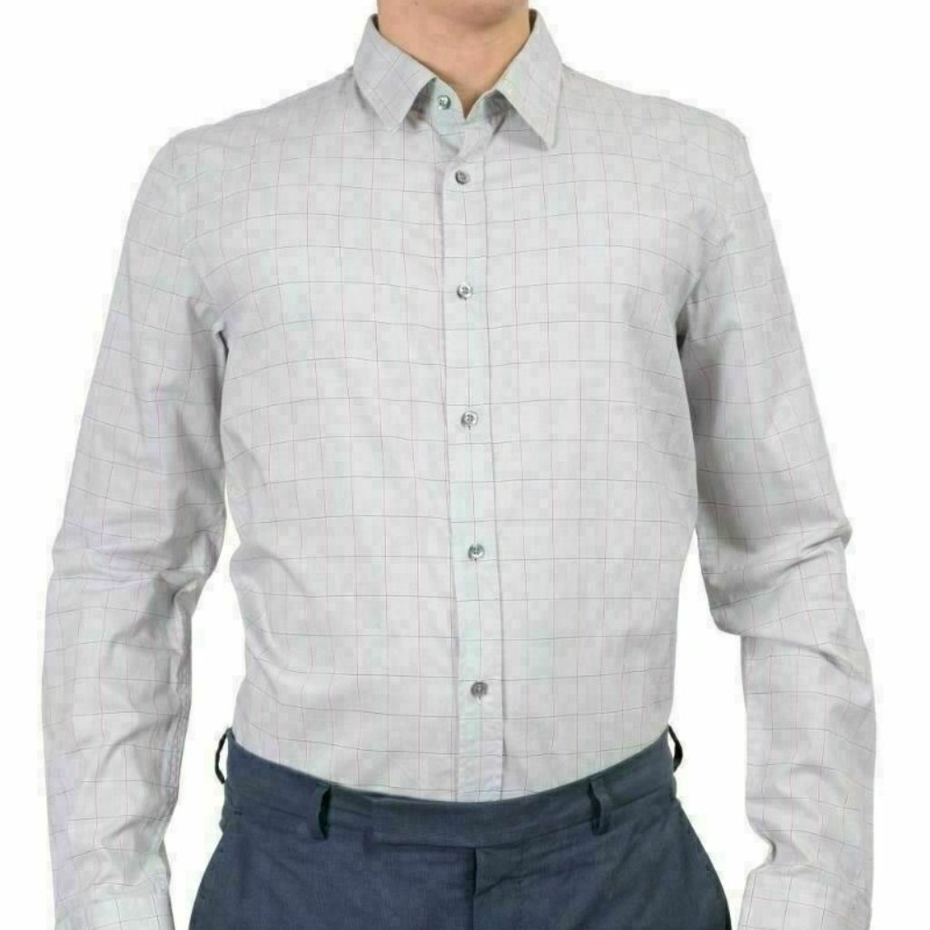 Hugo Boss "Ellsha" Multi-Color Slim Fit Casual Shirt Size Us L It 52
